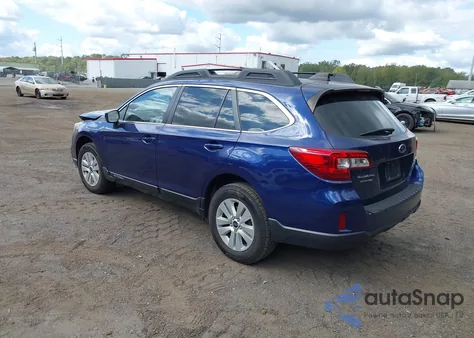 2017 Subaru Outback 2.5I Premium из США, поврежденный, VIN 4S4BSADC6H3233884